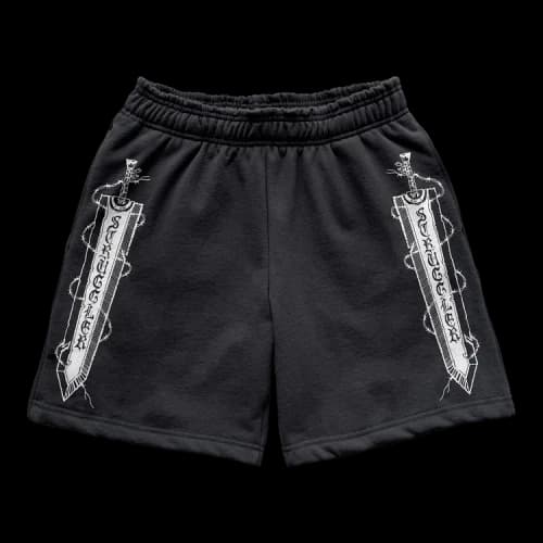 Warren Lotas Struggler Sword Sweatshorts 'Black'