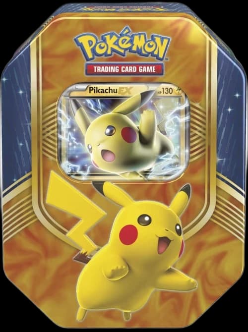 2016 Pokemon TCG Battle Heart Tin Pikachu EX