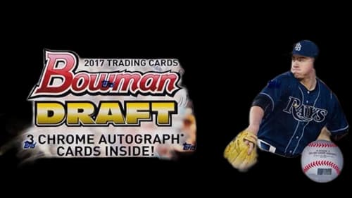 2017 Bowman Draft Baseball Jumbo Box