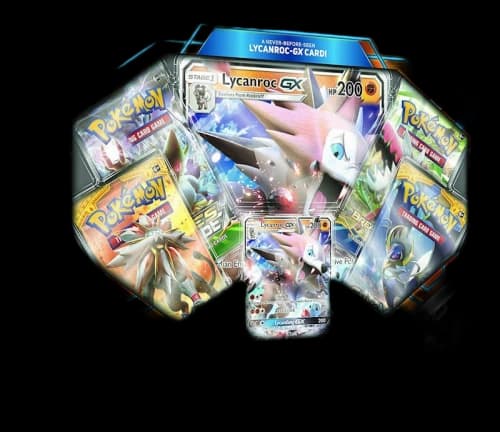 2017 Pokemon TCG Lycanroc GX Box