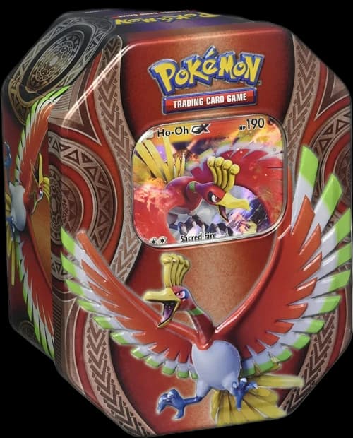 Pokémon TCG Mysterious Powers Tin Ho-Oh GX