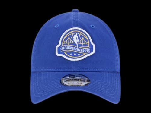 NBA x New Era 2025 All-Star Game Circle Logo 9Twenty Adjustable Hat Blue