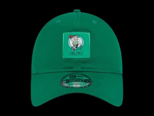 NBA Boston Celtics New Era Victory Grove Patch 9Twenty Adjustable Hat Kelly Green