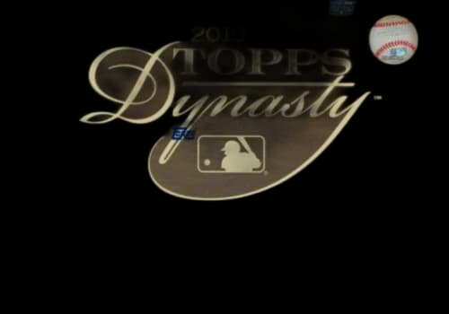 2019 Topps Dynasty Baseball Hobby Box