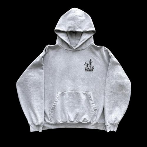 Warren Lotas Headstone Hoodie 'Heather Grey'