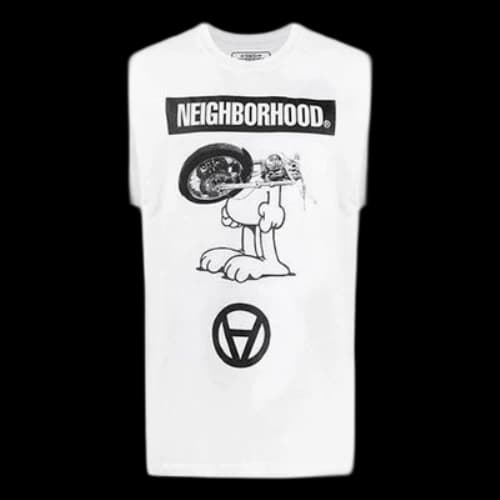 NEIGHBORHOOD Artist Proof Printing White