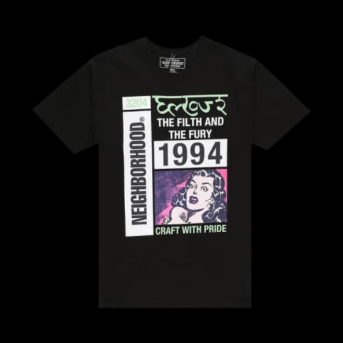 Neighborhood Tabloid 1 Tee 'Black'
