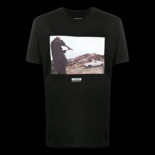 NEIGHBORHOOD Printing Short Sleeve Black