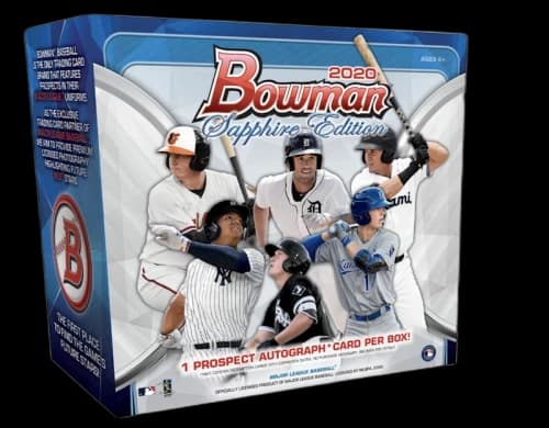 2020 Bowman Sapphire Edition Baseball Box
