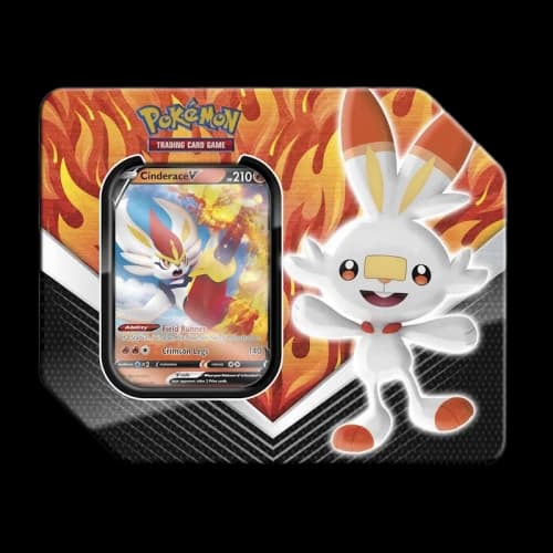 2020 Pokemon TCG Galar Partners Tin Cinderace V