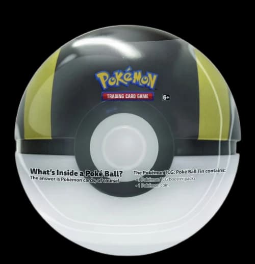 Pokémon TCG Gold Ultra Ball Tin
