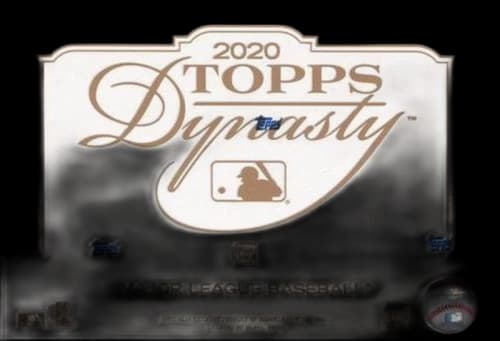 2020 Topps Dynasty Baseball Hobby Box