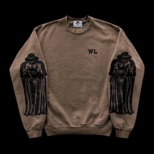 Warren Lotas Duster and Rifle Sweatshirt 'Brown'