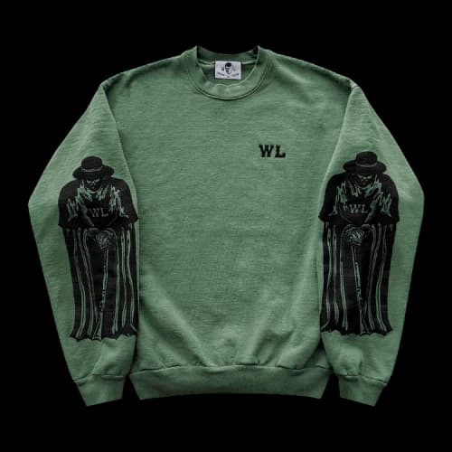 Warren Lotas Duster and Rifle Sweatshirt 'Green'