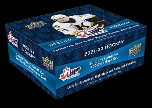 2021-22 Upper Deck CHL Hockey Hobby Box