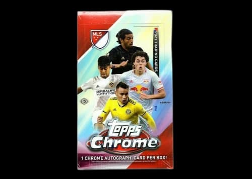2021 Topps Chrome MLS Soccer Hobby Box