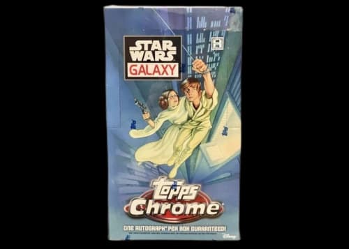 2021 Topps Chrome Star Wars Galaxy Hobby Box