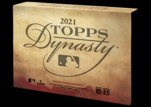 2021 Topps Dynasty Baseball Hobby Box