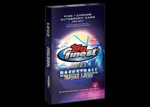 2021 Topps Finest Basketball Hobby Box