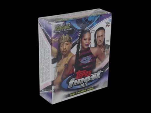 2021 Topps Finest WWE Mini Box