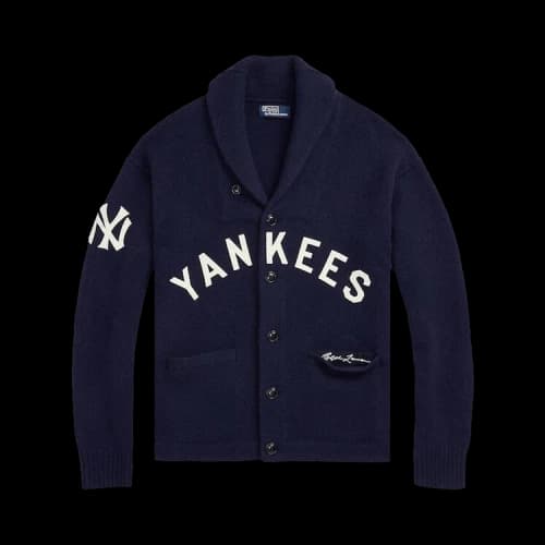 Polo by Ralph Lauren x New York Yankees Button-Up Cardigan 'Navy'