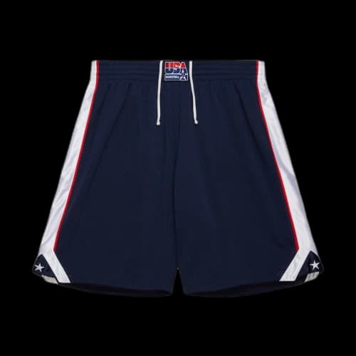 Mitchell & Ness Team USA 2000 Authentic Player Shorts 'Navy Red'