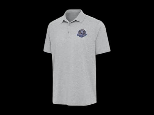 NBA x Antigua Gray 2025 All-Star Game Par 3 Polo Grey