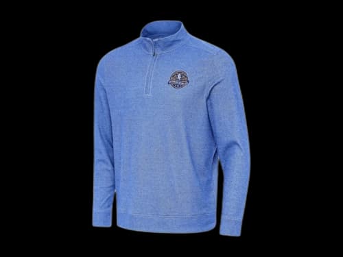 NBA x Antigua 2025 All-Star Game Subtle Quarter-Zip Sweatshirt Royal Blue