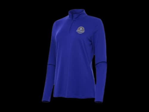 NBA Women's x Antigua 2025 All-Star Game Reprocess Quarter-Zip Top Royal Blue