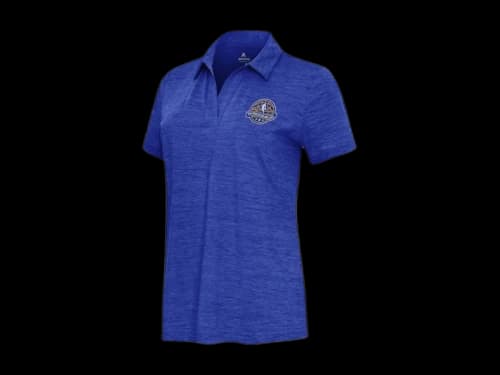 NBA Women's x Antigua 2025 All-Star Game Layout V-Neck Polo Royal Blue