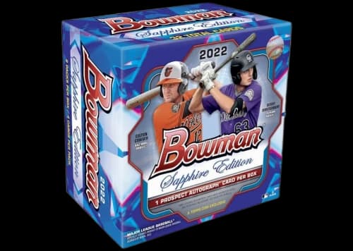 2022 Bowman Sapphire Edition Baseball Box