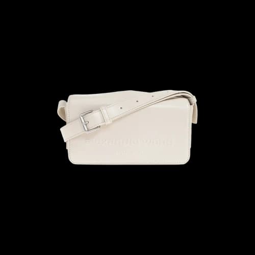 Alexander Wang Punch Flap Crossbody Bag 'Vanilla'