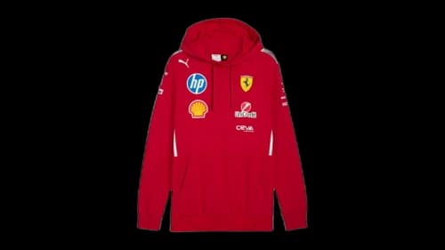 Puma Scuderia Ferrari Team Hoodie Red (2025)