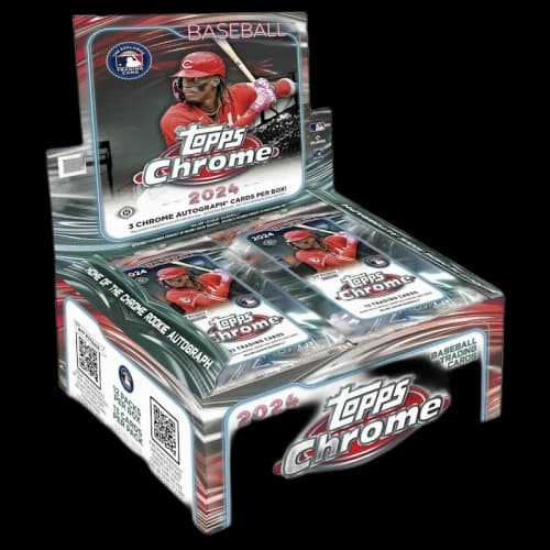 2024 Topps Chrome Baseball Jumbo Box