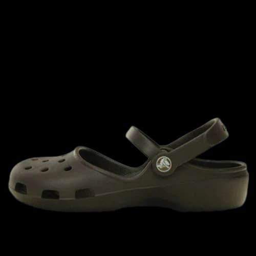 Crocs Classic Clog Beach Coffee Sandals (Women's)