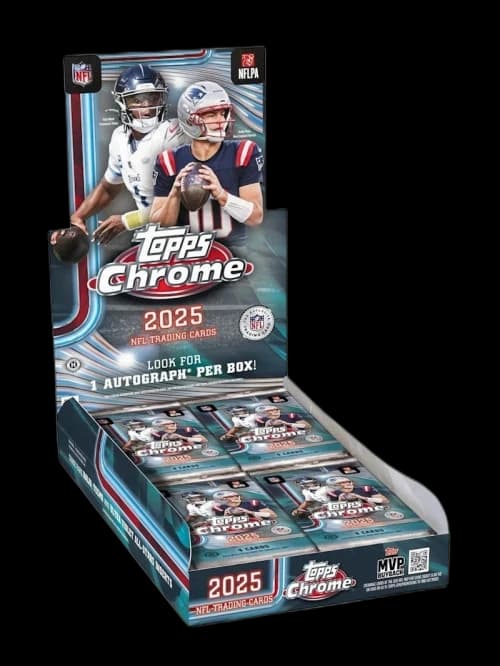 2025 Topps Chrome Football Hobby Box