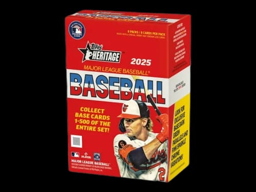 2025 Topps Heritage Baseball Value Box