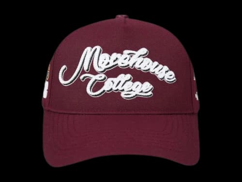 NBA 2025 All-Star Game X HBCU Pro Standard Maroon Morehouse College Pro Pinch Adjustable Hat Maroon
