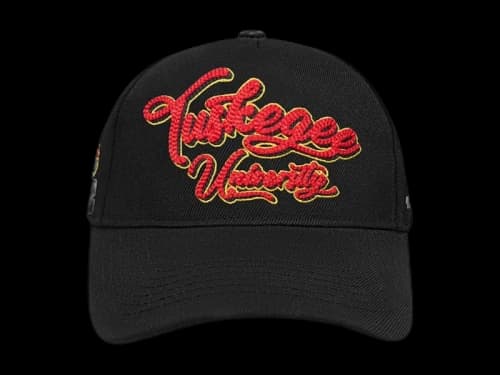 NBA 2025 All-Star Game X HBCU Pro Standard Tuskegee University Pro Pinch Adjustable Hat Black
