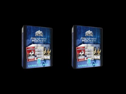 2026 Leaf Metal Hockey Box 2x Lot