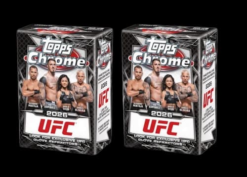 2026 Topps Chrome UFC Value Box 2x Lot