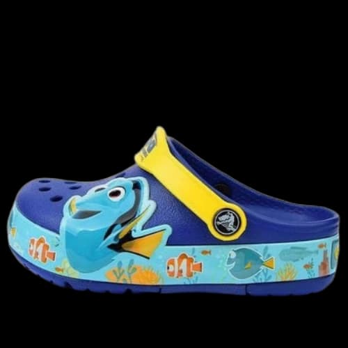 (GS) Crocs Lights Disney Finding Dory Clogs 'Blue'