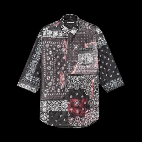 Neighborhood Quilted Shirt 'Black'
