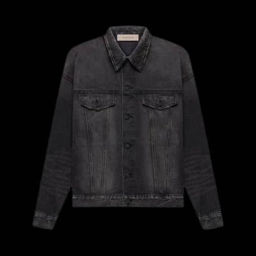Fear of God Essentials Denim Jacket 'Black'