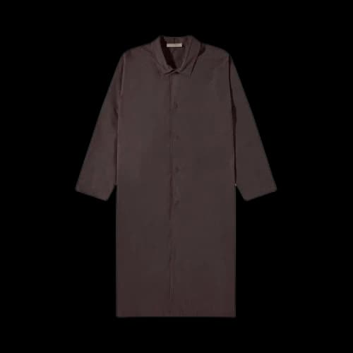 Fear of God Essentials Long Coat 'Plum'