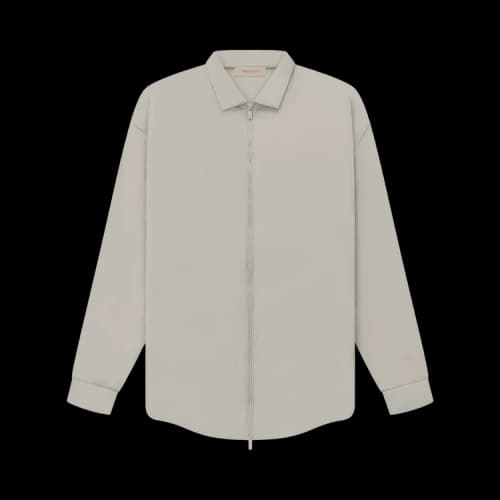 Fear of God Essentials Filled Nylon Shirt Jacket 'Seal'