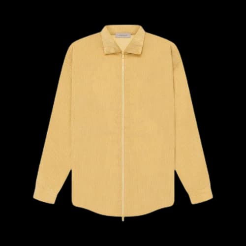 Fear of God Essentials Corduroy Shirt Jacket 'Light Tuscan'