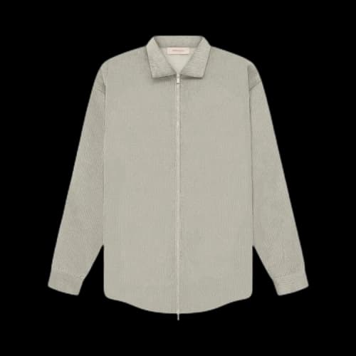 Fear of God Essentials Corduroy Shirt Jacket 'Seal'