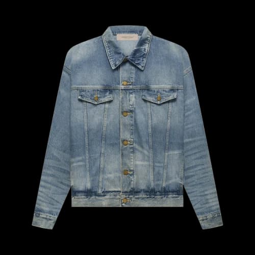 Fear of God Essentials Trucker Jacket 'Indigo'