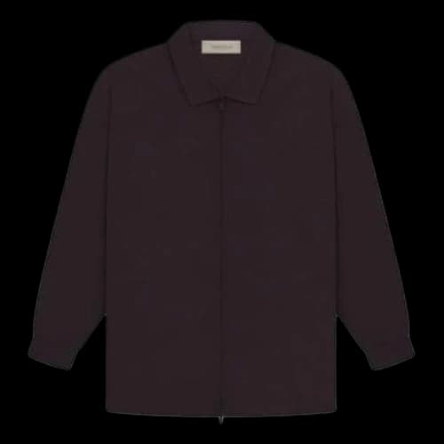 Fear of God Essentials Drop2 SS23 LS Barn Jacket 'Plum'